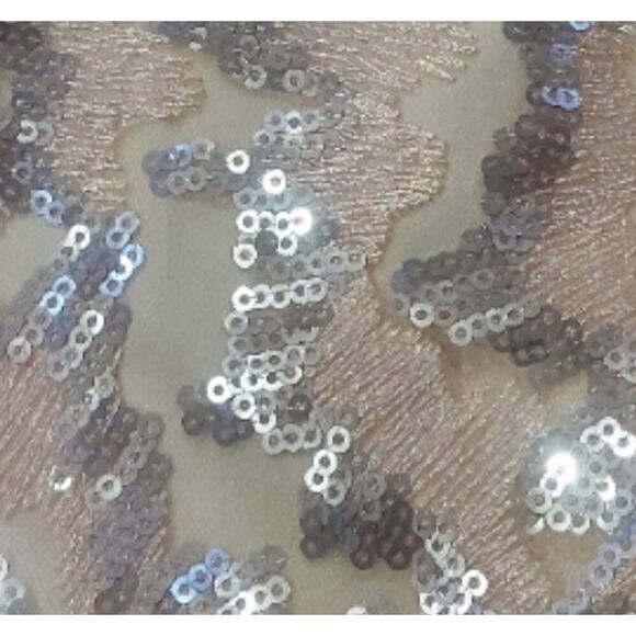 Michael Costello x Revolve Fabian Dress One Shoulder Sequence Small New Aa24 - Picture 11 of 12